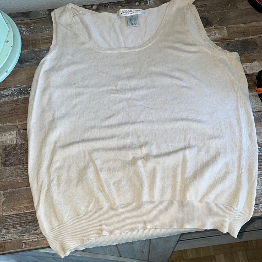 Crop top from brooksbrothers Medium